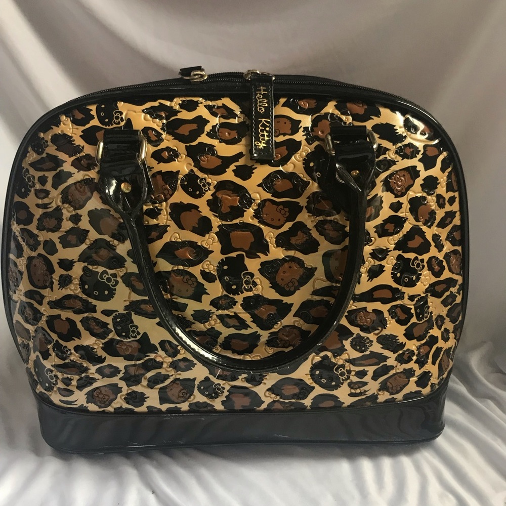 Hello Kitty leopard Loungefly Y2K bag